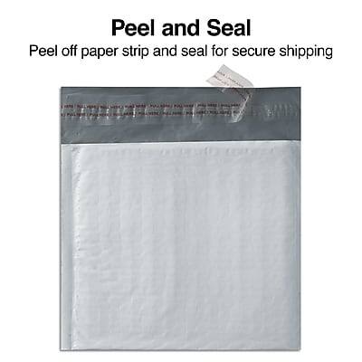 Peel and Seal

Peel off paper strip and seal for secure shipping