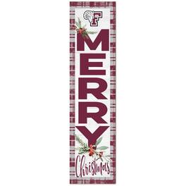 Jardine - Fordham Rams 12'' x 48'' Outdoor Christmas Leaner - White