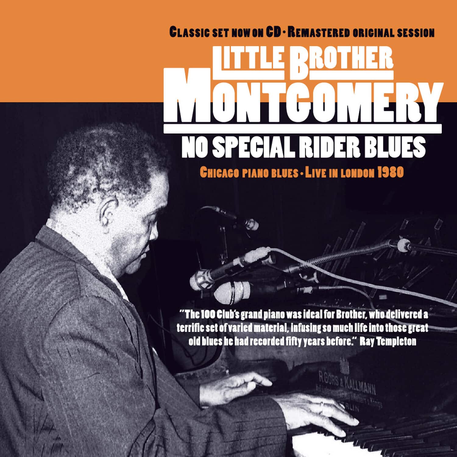 Little Brother Montgomery - No Special Rider Blues   - COMPACT DISCS [CD] price history on PriceWatchPro