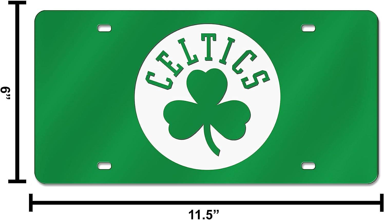 6" x 11.5" CELTICS