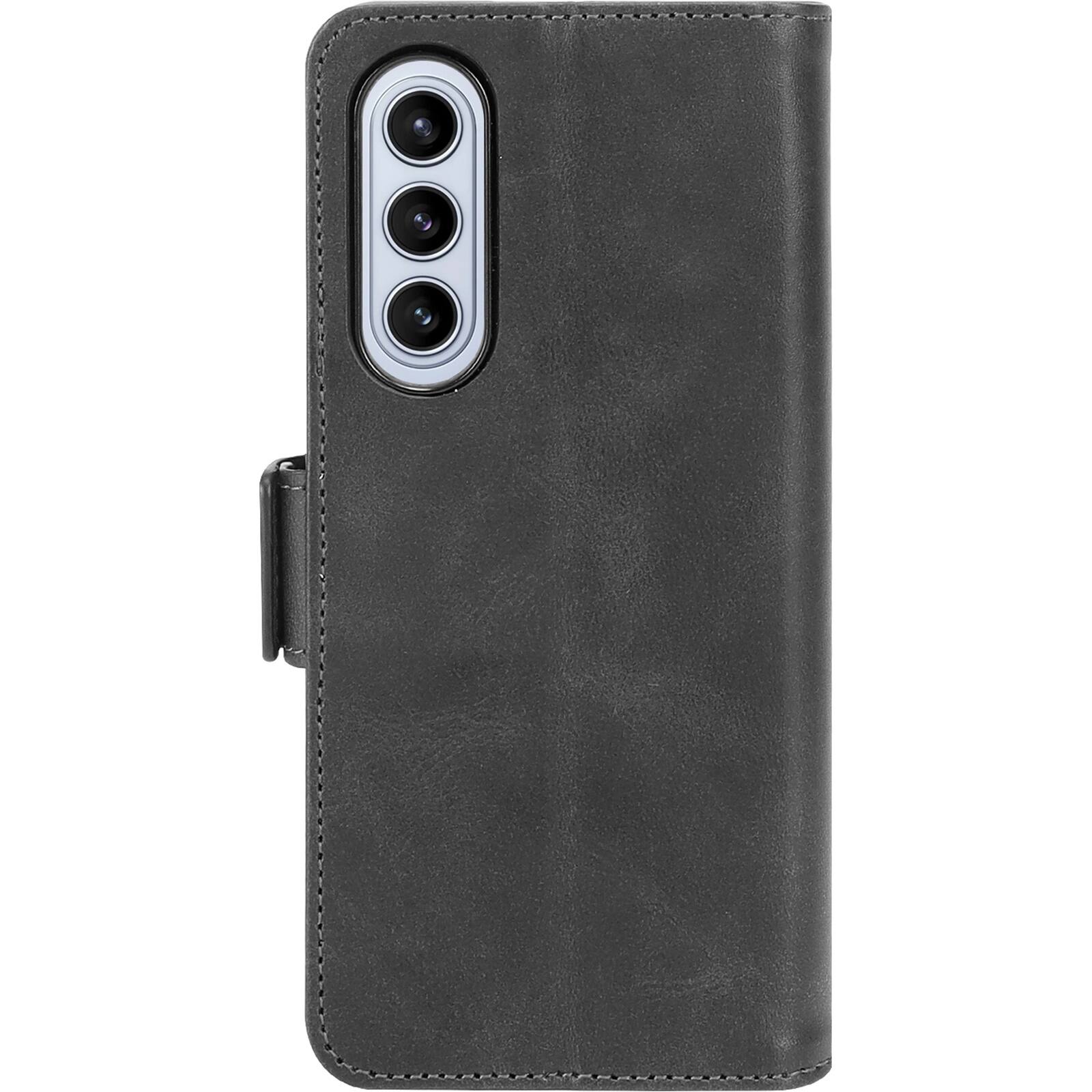 Alt View 12. SaharaCase - Leather Folio Wallet Case for Samsung Galaxy Z Fold5 - Black.