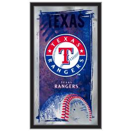 Holland Bar Stool Co. - Texas Rangers 15" x 26" Wall Mirror - Multicolor