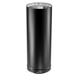 DuraVent - 8DVL-48 DVL Galvanized Steel Double Wall Stove Pipe, 8 x 48 Inch, Black