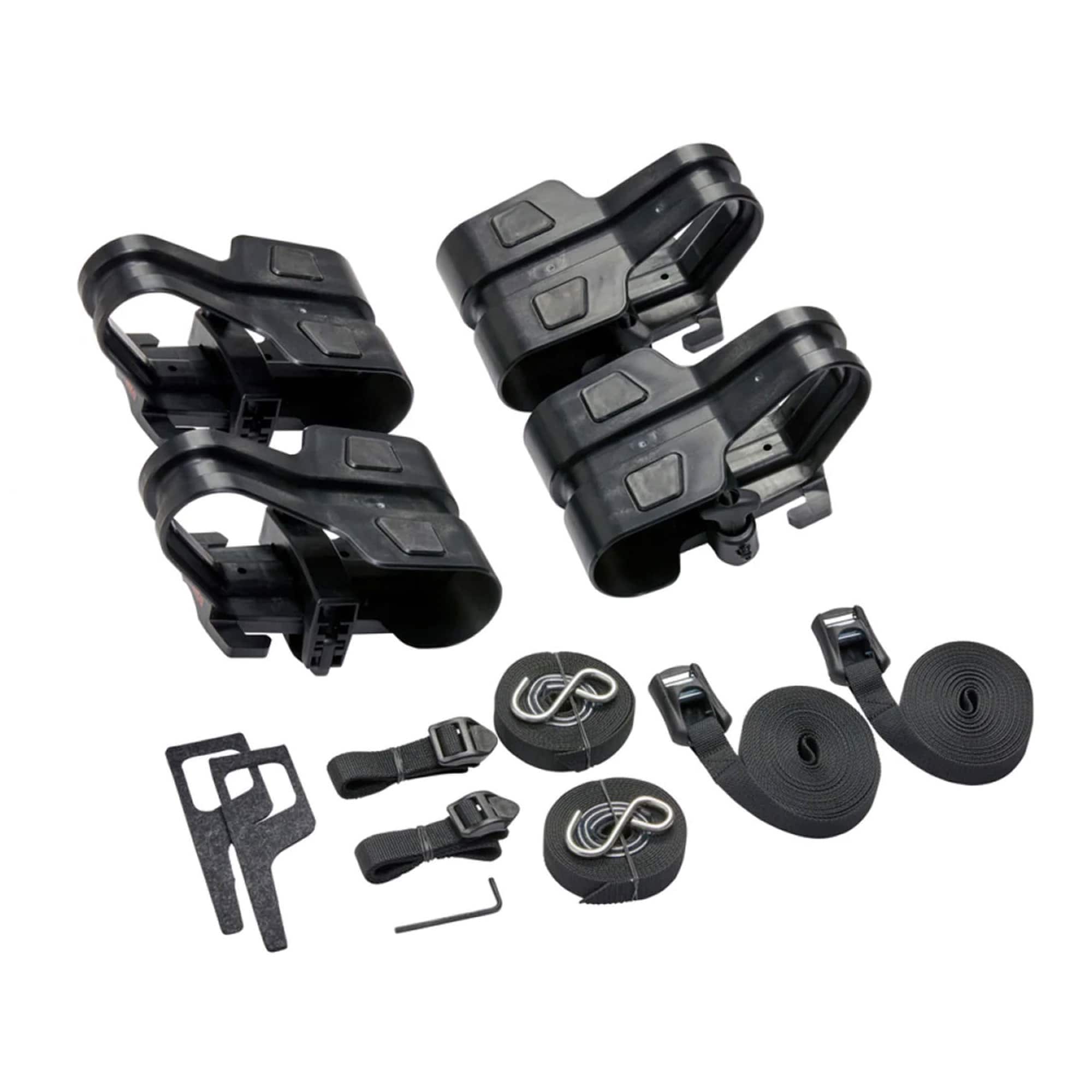 Yakima - BigCatch Kayak Fishing Boat Saddles for Roof Racks and Trailers - Black