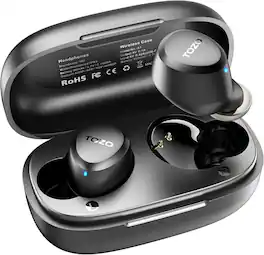 TOZO - Agile Dots Lightweight Wireless Earbuds IPX5 Waterproof Premium Bass 2 Mics