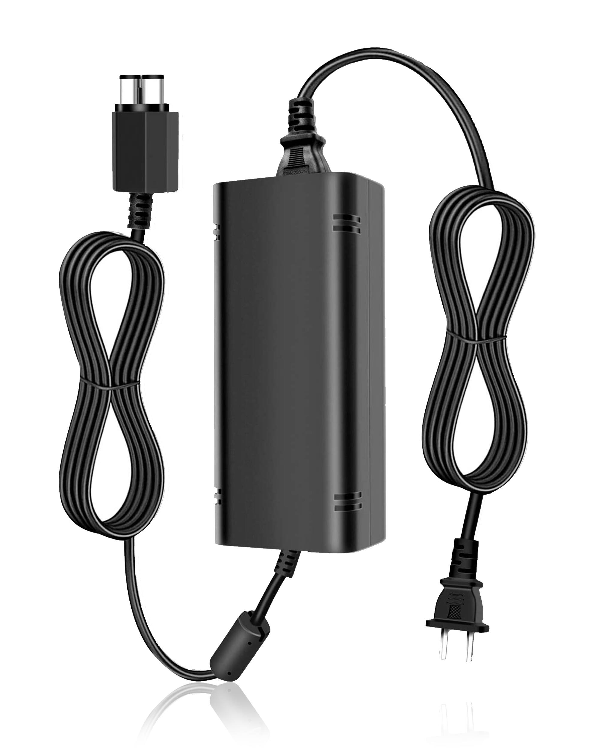 Alt View 2. MobileSentrix - AC Power Supply Adapter (CPA09-011A) (EU / 220v) Replacement Compatible For Xbox 360 S - Black.