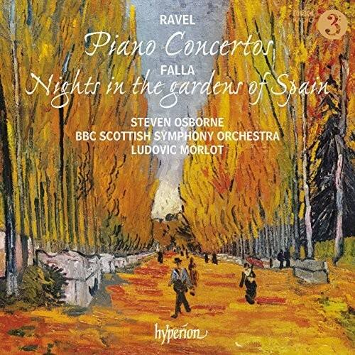Ravel / Falla / Osborne,Steven - Ravel: Piano Concertos/Falla: Nights In The Gardens Of Spain  - COMPACT DISCS