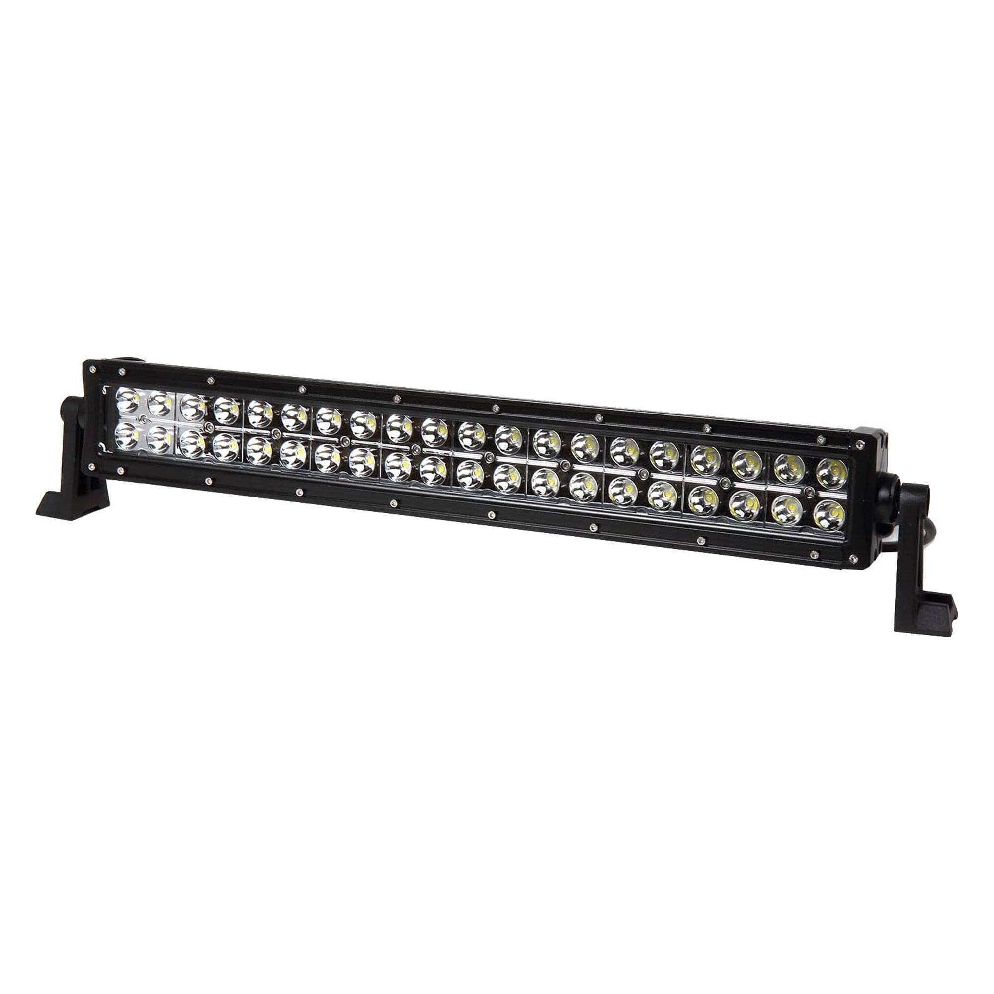 Alt View 4. Pilot Automotive - Pilot Automotive 21.5 Inch Waterproof Dual Row Light Bar with Aluminum Housing - Black.