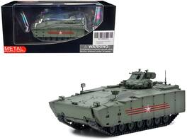 Russian (Object 693) Kurganets-25 Armored Personnel Carrier Moscow Victory Day Parade 1/72 Diecast Model by Panzerkampf - Green