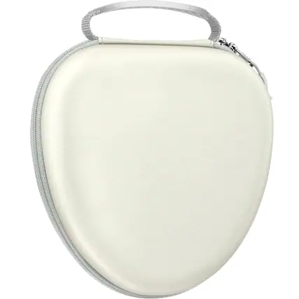 Front. Kitcheniva - Heavy-Duty AirPods Max Case Shockproof Hard Shell Storage Bag For Travel Starlight - Starlight.