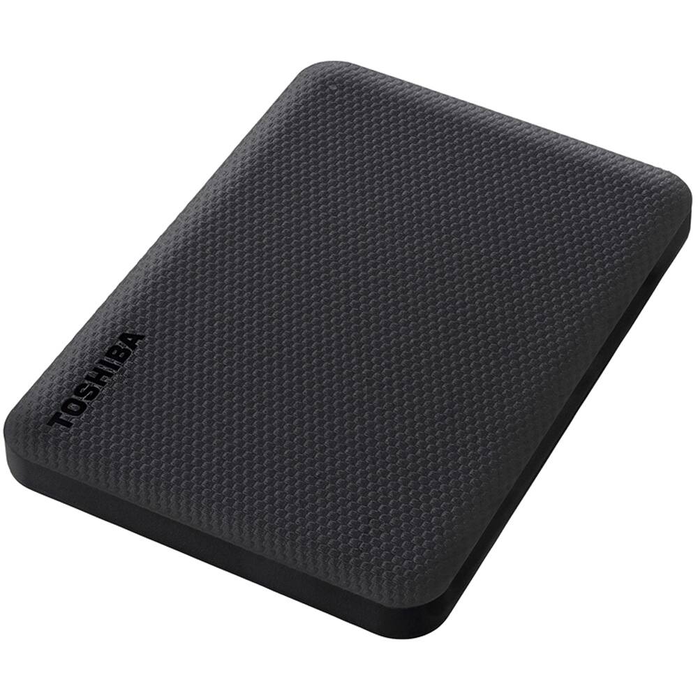 Alt View 12. Toshiba - Canvio Advance 4TB External USB 3.0 Portable Hard Drive - Black.