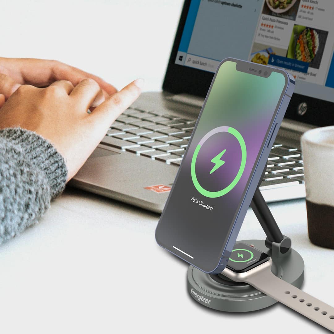 1. Use uptren curlette Quick Charge ***** Phittzrs a d - - - sncs ***** B P quick lunch Open my . brower Boul 78% Charged - Energizer.