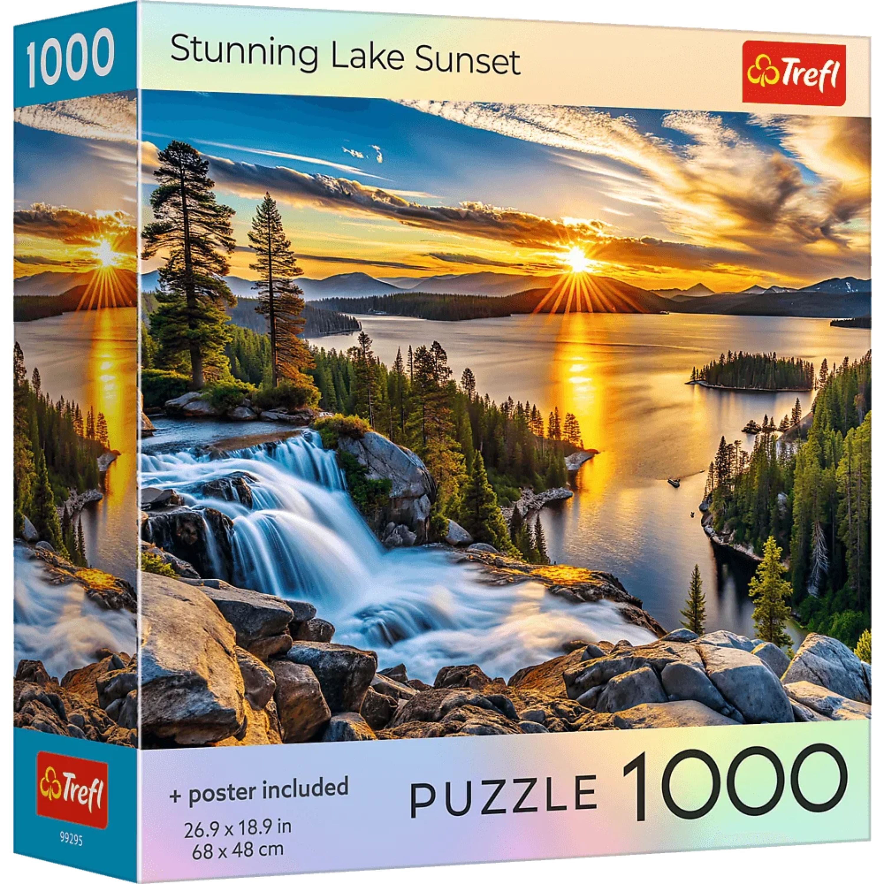 Trefl - Red Lake Tahoe Sunset 1000 Piece Puzzle price history on PriceWatchPro