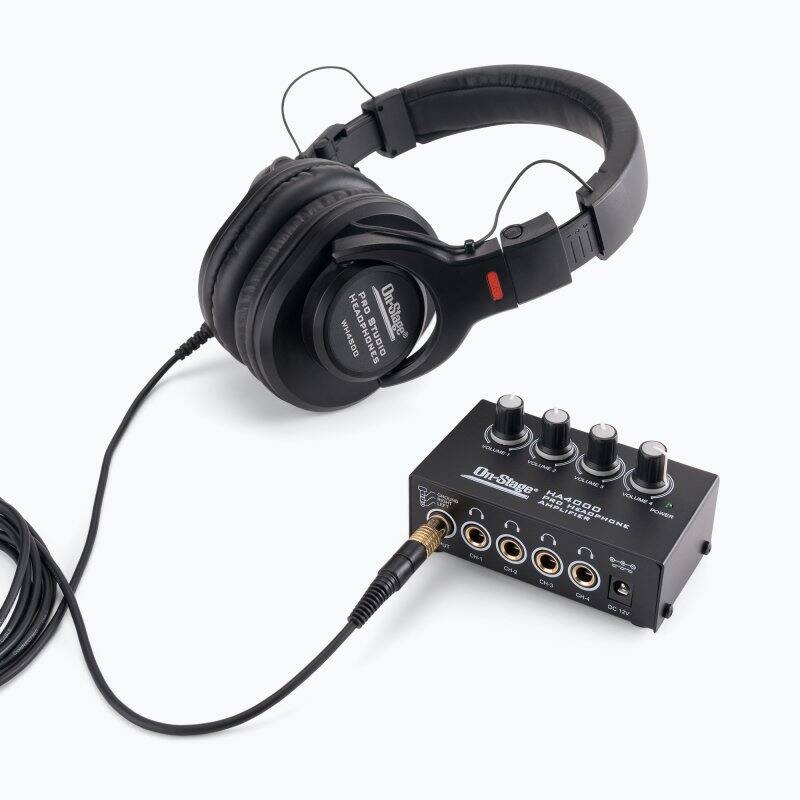 HEADPHONES PRO On-Stage WH400D STUDIO HEADPHONES On-Stage MALUM VOLUME - PIR PRO HA400D AMPLIFIER HEAR HEADPHONE PHOHE - H CS D Cns H 20