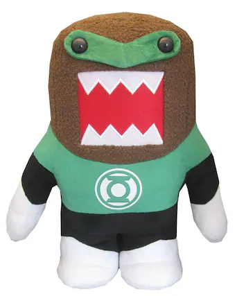 Front. License 2 Play - DC Comics Domo 9" Plush: Green Lantern - Green.