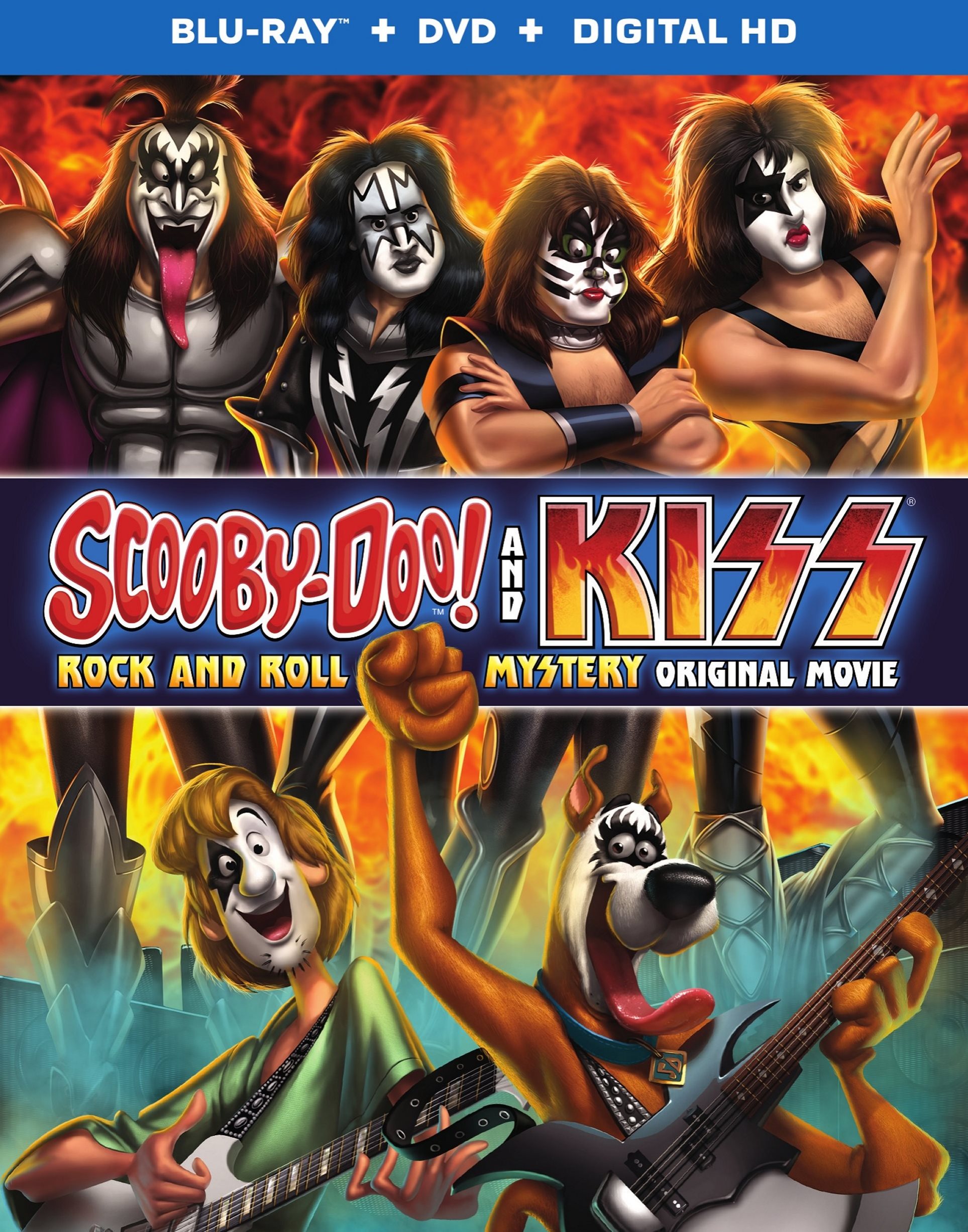 Best Buy: Scooby-Doo! & Kiss: Rock & Roll Mystery [2 Discs] [Blu-ray ...