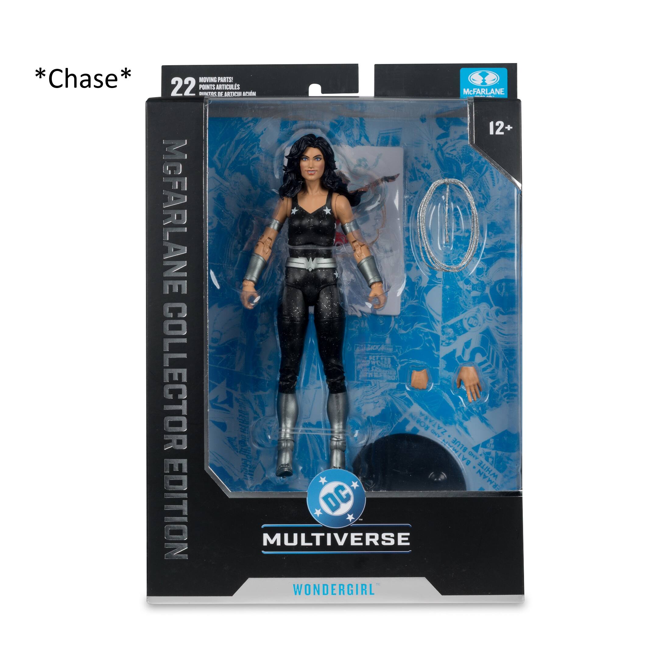 *Chase*
MOVING PARTS! 22 POINTS ARTICULATIONS
McFARLANE COLLECTOR EDITION
12+ DC MULTIVERSE WONDERGIRL