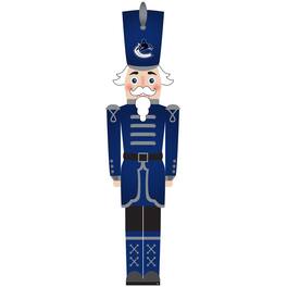 Fan Creations - Vancouver Canucks 46" Nutcracker Leaner - Multicolor
