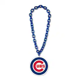 WinCraft - Chicago Cubs Big Chain Logo Necklace - Multicolor