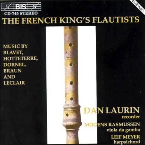 CD-745 STEREO

THE FRENCH KING'S FLAUTISTS

MUSIC BY
BLAVET, HOTTETERRE, DORNEL, BRAUN AND LECLAIR

DAN LAURIN
recorder

MOGENS RASMUSSEN
viola da gamba

LEIF MEYER
harpsichord