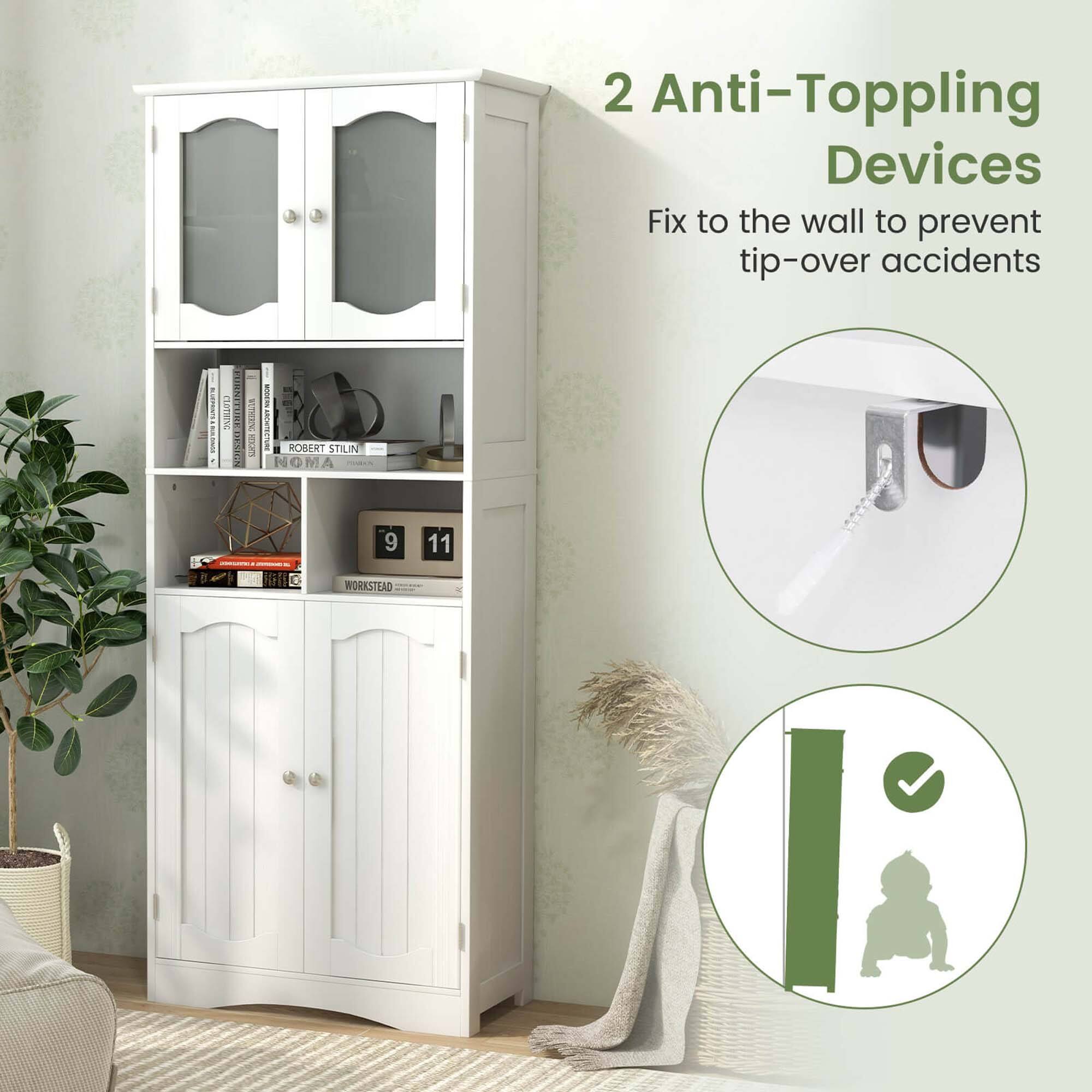 2 Anti-Toppling Devices Fix to the wall to prevent tip-over accidents. NO ELUNE R TTUIRK TECIN NIEN Sursas I ! 1 ROBERT STILIN NOMA O M A - | 9 11 0 WORKSTEAD