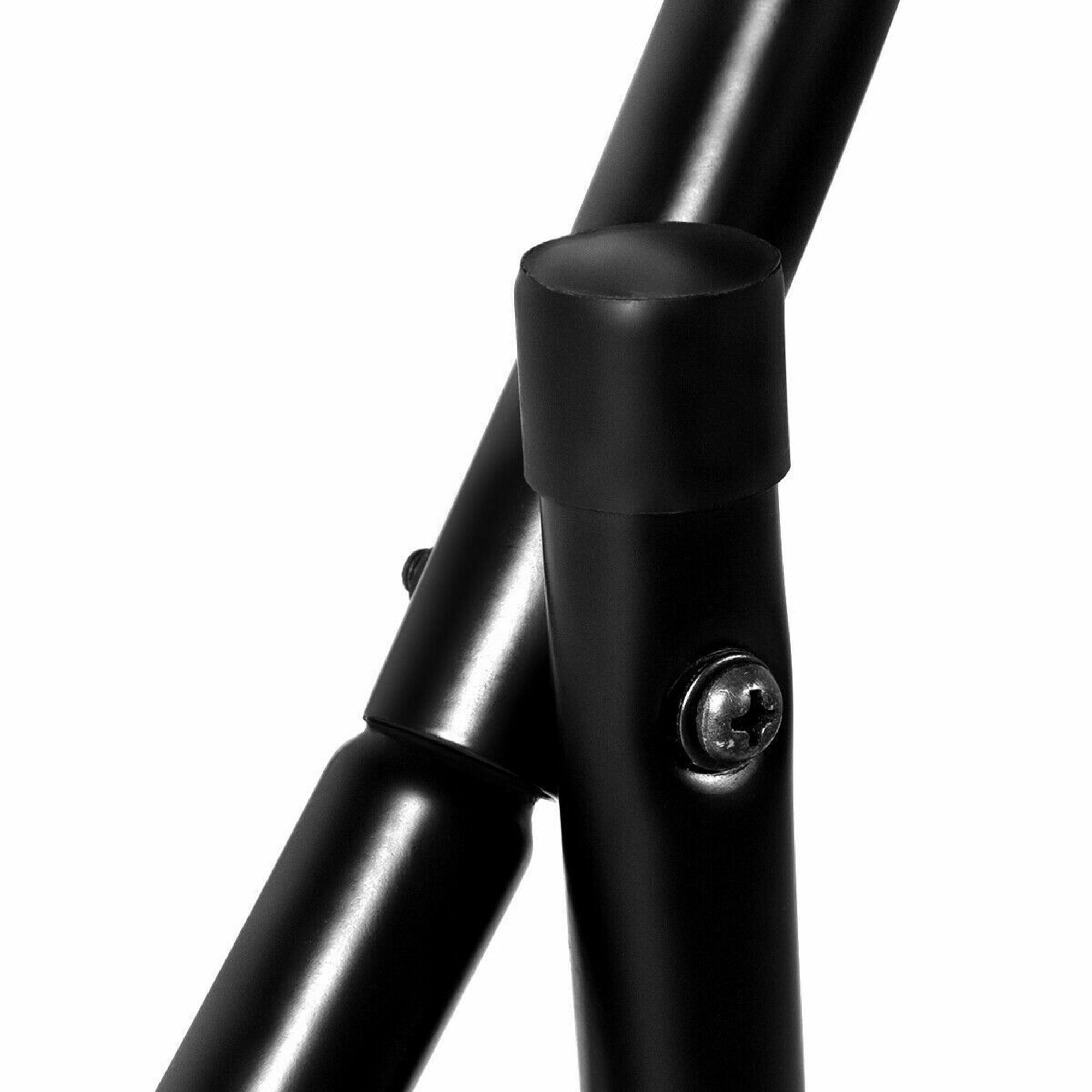 Alt View 5. Gymax - Gymax 40'' Steel Tubular Log Hoop Round Firewood Storage Holder Rack - Black.