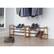 Left. TRINITY - BASICS | 2-Tier Expandable Shoe Rack | 2-Pack | Bamboo - Natural.
