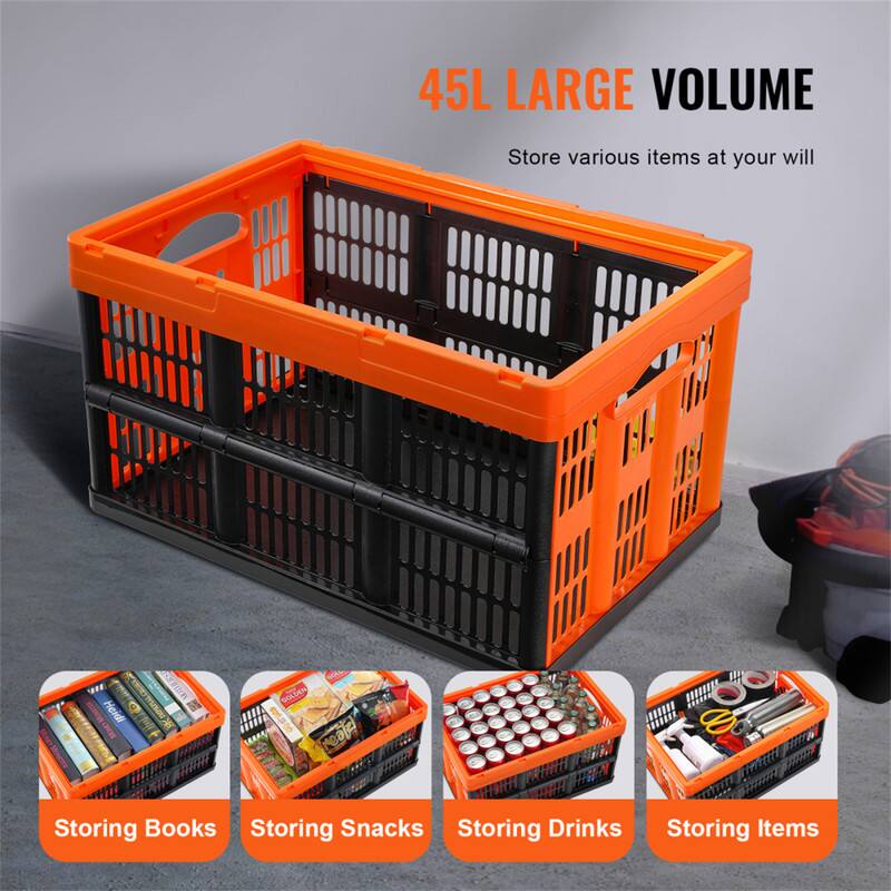 45L LARGE VOLUME  
Store various items at your will  

Storing Books  
Storing Snacks  
Storing Drinks  
Storing Items