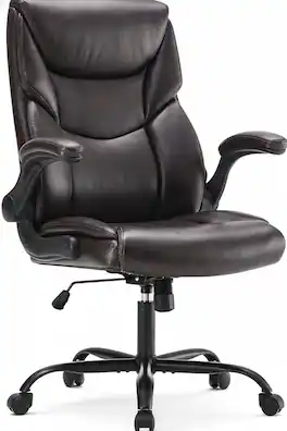 AOITUN - Gaming Chair for Daily Comfort, Ergonomic High Back Support for College Dorm Living - Brown