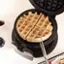 Alt View 1. Bella - Nonstick Rotating Belgian Waffle Maker - Stainless Steel.