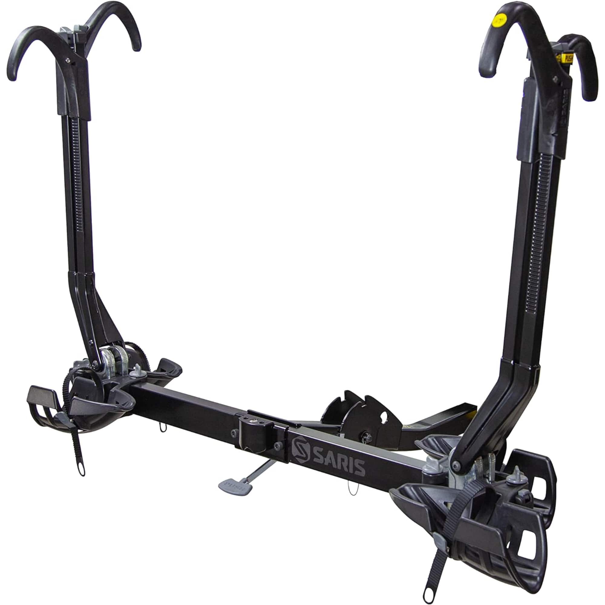 Saris - Superclamp HD Hitch Bike Rack, 2 to 4 Bike Sizing Option, Bike Rack for Car and SUVs, 2 Bikes - Black