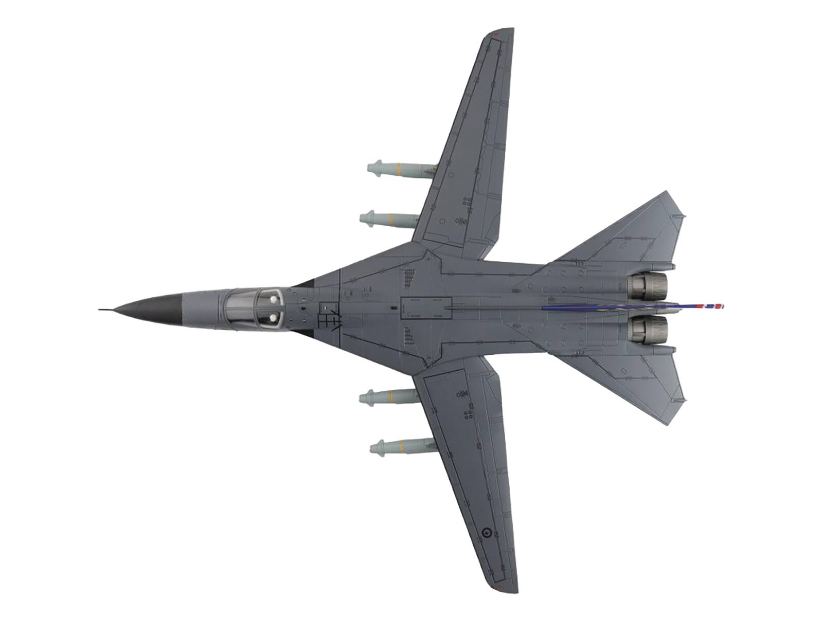 Alt View 1. Hobby Master - General Dynamics F-111C Pig A8-131 F-111 Operations 30th Anniversary 2003 Royal Australian Air Force Air Power 1/72 - Grey, Blue, Black.
