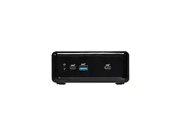 ASRock - Industrial NUC BOX-J6412 Black Mini / Booksize Barebone System