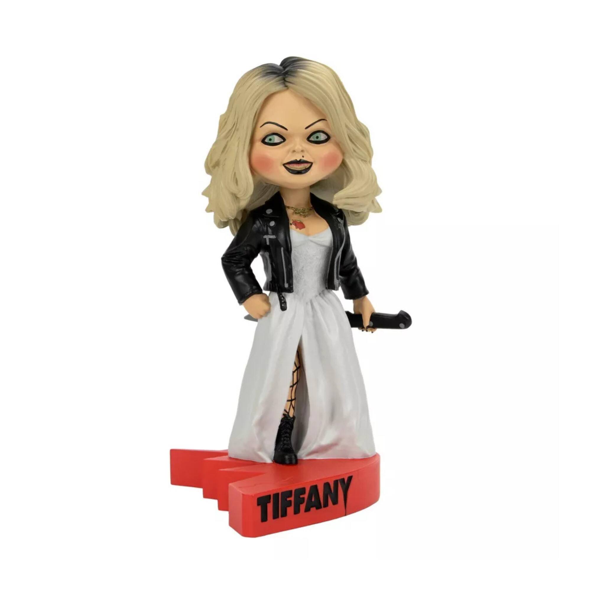 NECA Bride of Chucky Head Knockers 7-Inch Figure (Chucky and Tiffany Bundle)