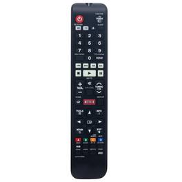 VINABTY - New AH59-02408A Replaced Remote Fits for Samsung HT-E4500K HT-E6550W HT-E5330 HT-E535 HTE5330 HTE6500 Blu-Ray - Black