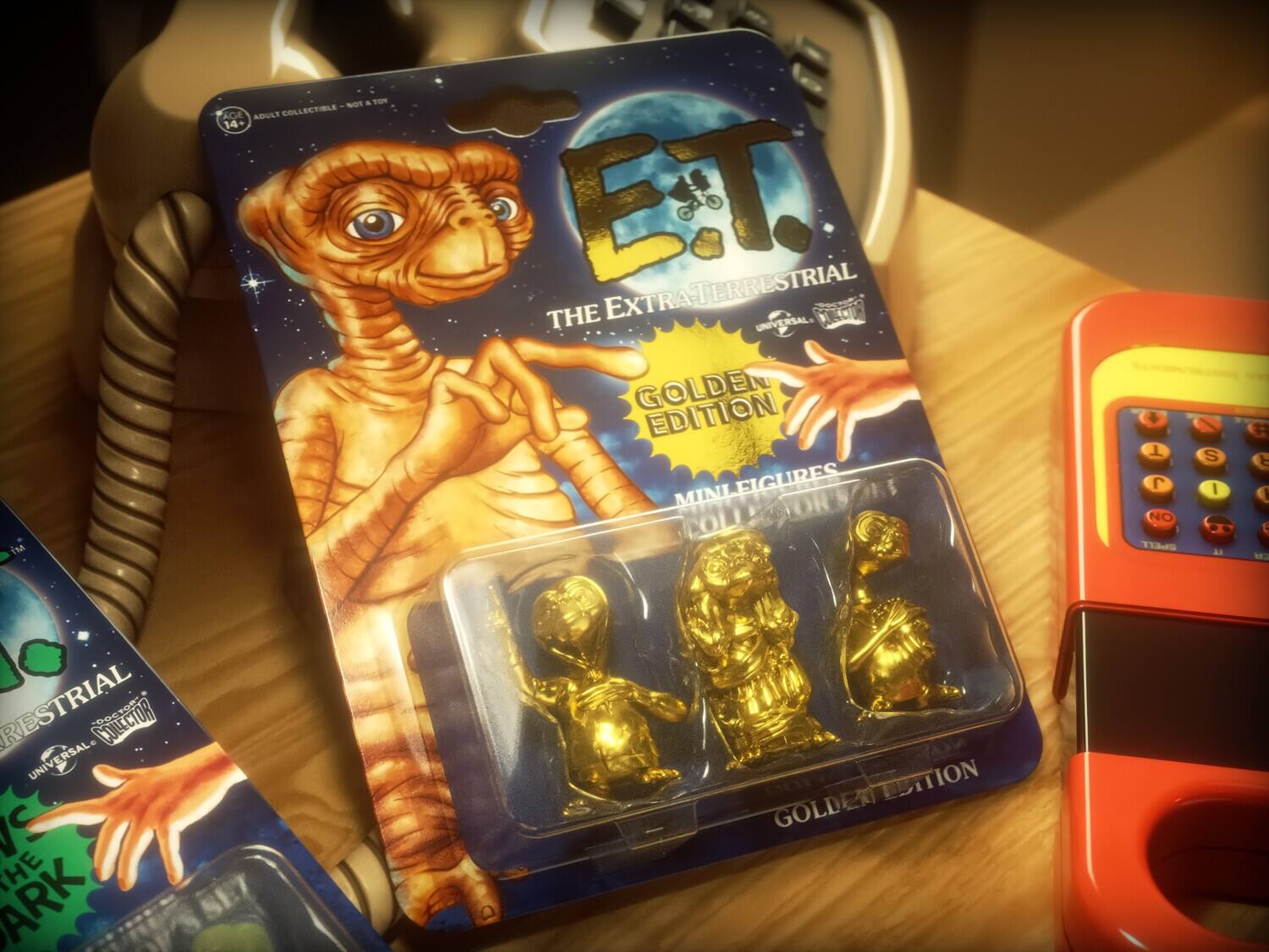 M7 - a & iom AGE ADULT COLLECTIBLE 14 ET ERRESTRIAL THE EXTRAT NCI UNIVERSAL GOLDEN EDITION MINI FIGURES 1 J NO TlM4s 1 S I 20 aa # I I t NE Lo RESTRIAL RSAL COLECTOR UNIVERSAL UNIVE NS THE ARK GOLDENEDITION ELITION GOLDET