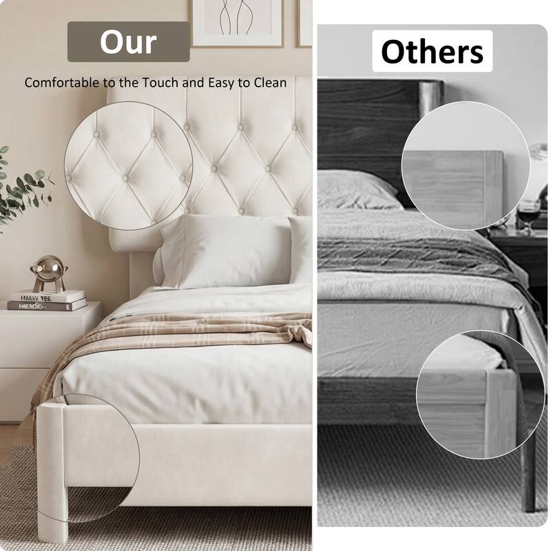 Our  
Comfortable to the Touch and Easy to Clean

Others