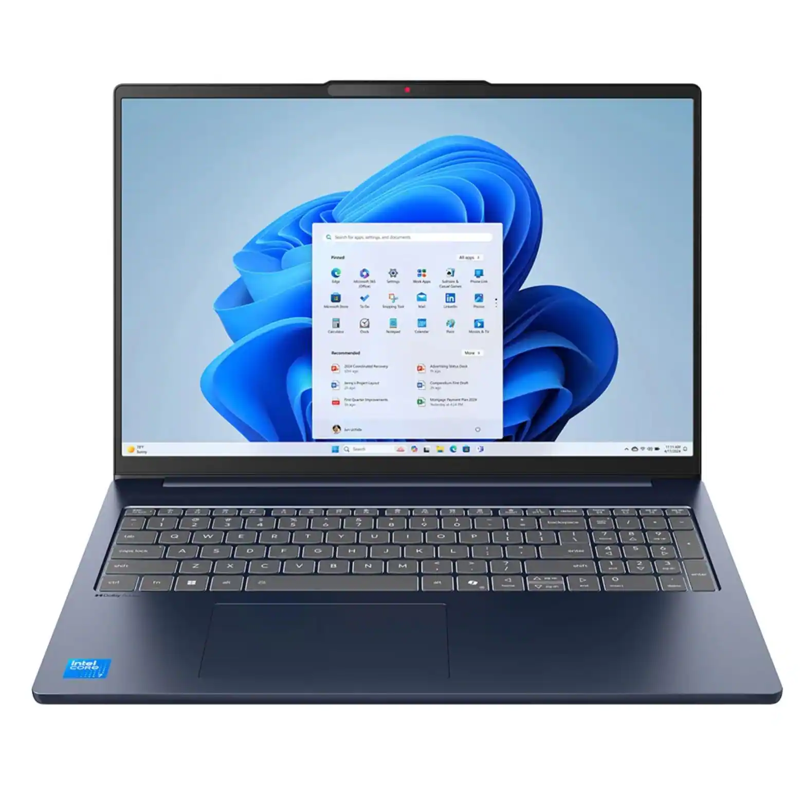 Lenovo - Refurbished Excellent - IdeaPad Slim 5i 16" WUXGA Touchscreen Intel Core 7 240H 2.5 GHz up to 5.2 GHz 16GB RAM 1TB SSD Windows 11 Home - Blue