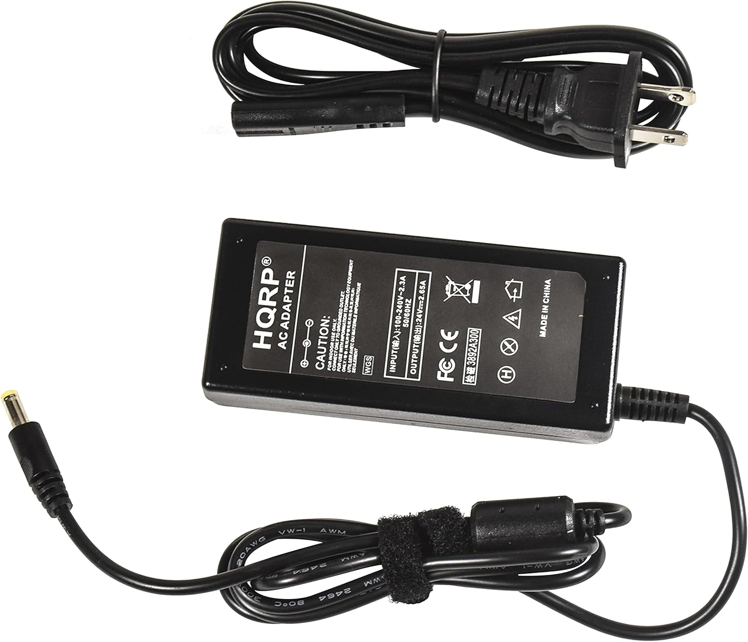 HQRP AC ADAPTER  
CAUTION:  
- INPUT: 100-240V~2.3A 50/60Hz  
- OUTPUT: 12V 2.5A  
- MADE IN CHINA  
- MODEL: 3892A300  
- CE  
- FC  
- ROHS  
- CAP: 2200UF 35V  
- P/N: 00E  
- DOD: 00E  
- P/N: 00E  
- P/N: 00E  
- P/N: 00E  
- P/N: 00E  
- P/N: 00E  
- P/N: 00E  
- P/N: 00E  
- P/N: 00E  
- P/N: 00E  
- P/N: 00E  
- P/N: 00E  
- P/N: 00E  
- P/N: 00E  
- P/N: 00E  
- P/N: 00E  
- P/N: 00E  
- P/N