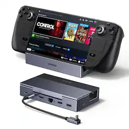 UGREEN - 6-in-1 Steam Deck Docking Station with 4K@120Hz HDMI 2.1, 100W PD Charging