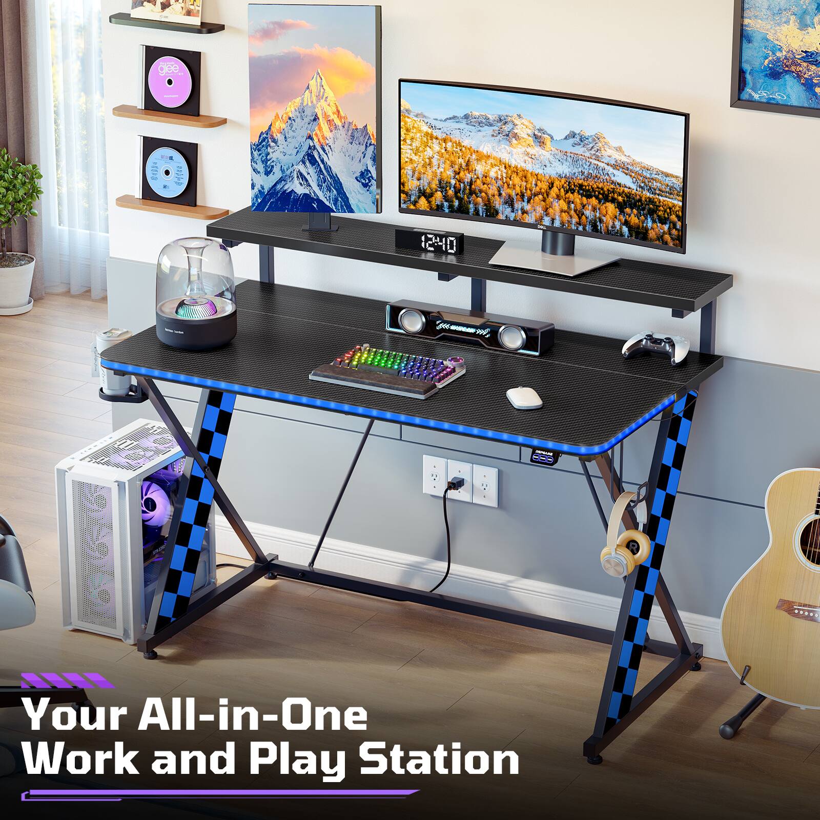 Your All-in-One Work and Play Station