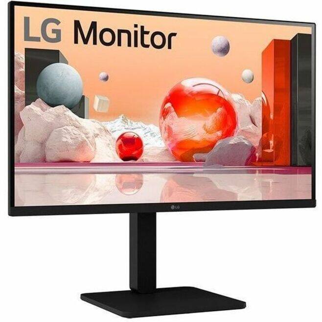 Alt View 1. LG - LG 27BA450-B 27" Class Full HD LCD Monitor - 16:9 - Matte Black - TAA Compliant - 27" Viewable - In-plane Switching - Black.