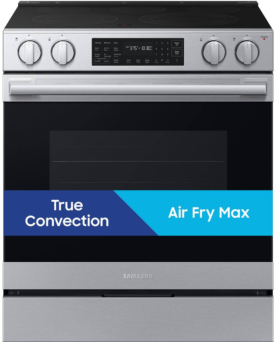 - a V-lale
- -t
- - ATy Tup
- -ao
- Ran
- Semtaean
- SAurvis Staam CeOn Lnu Cean 1
- 375 10:30: a 1 tihar Cana
- o I Sai
-om :  8 C 1 .
- -d Start
- Snop Can T True Convection Air Fry Max SAMSUNG