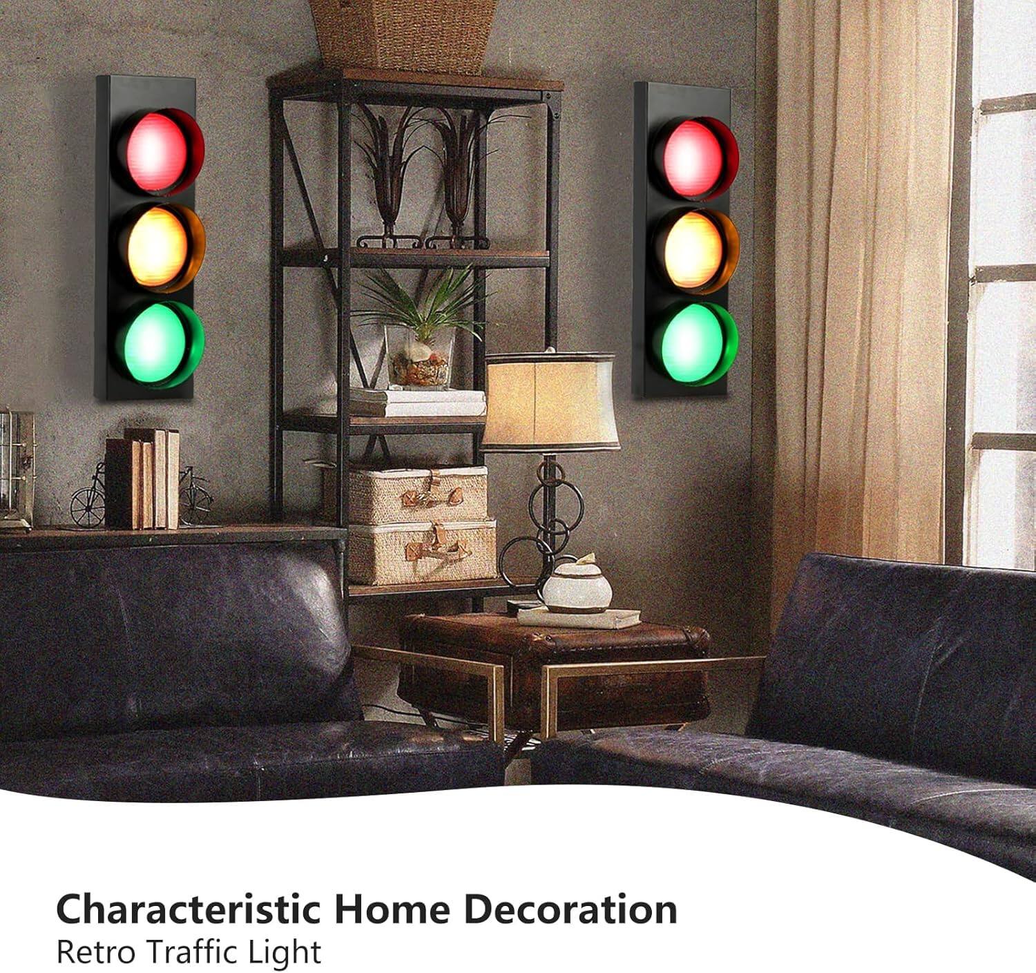 Characteristic Home Decoration  
Retro Traffic Light