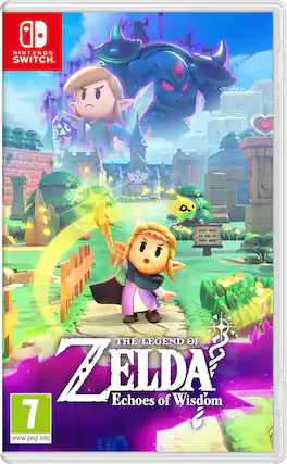 NINTENDO SWITCH. THE LEGEND OF TM ZELDA Echoes of Wisdom 7 2 www.pegi.info - E10+ (Everyone 10+)