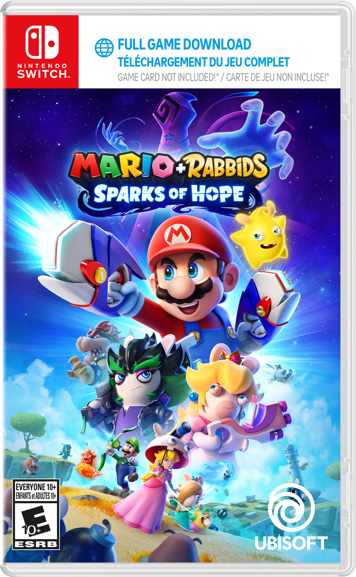 Mario + Rabbids Sparks of Hope (Code in Box) - Nintendo Switch – OLED Model, Nintendo Switch, Nintendo Switch Lite - Front_Zoom