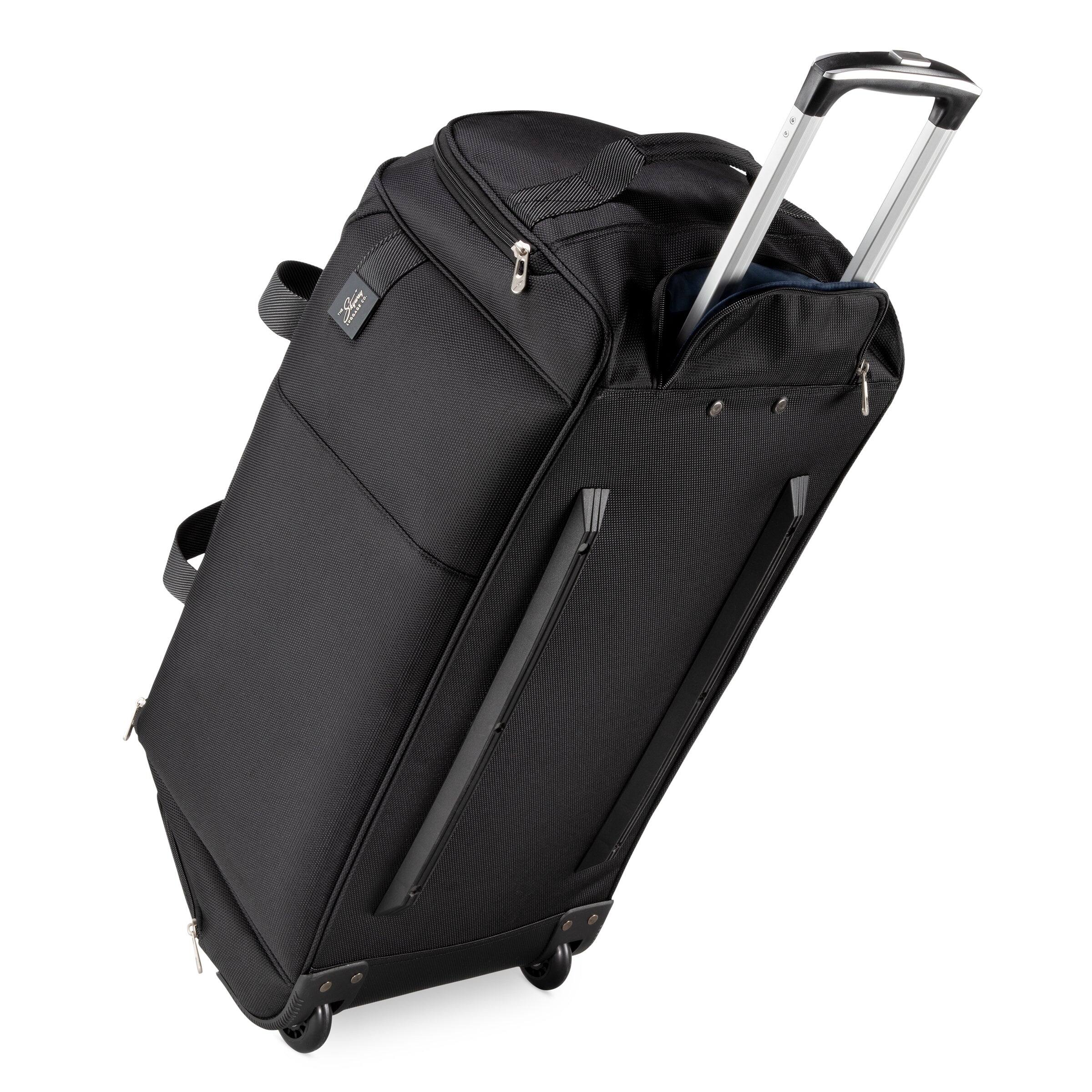 Back. Skyway - Sigma 7.0 Softside Large Rolling Duffel Bag, Black - Black.