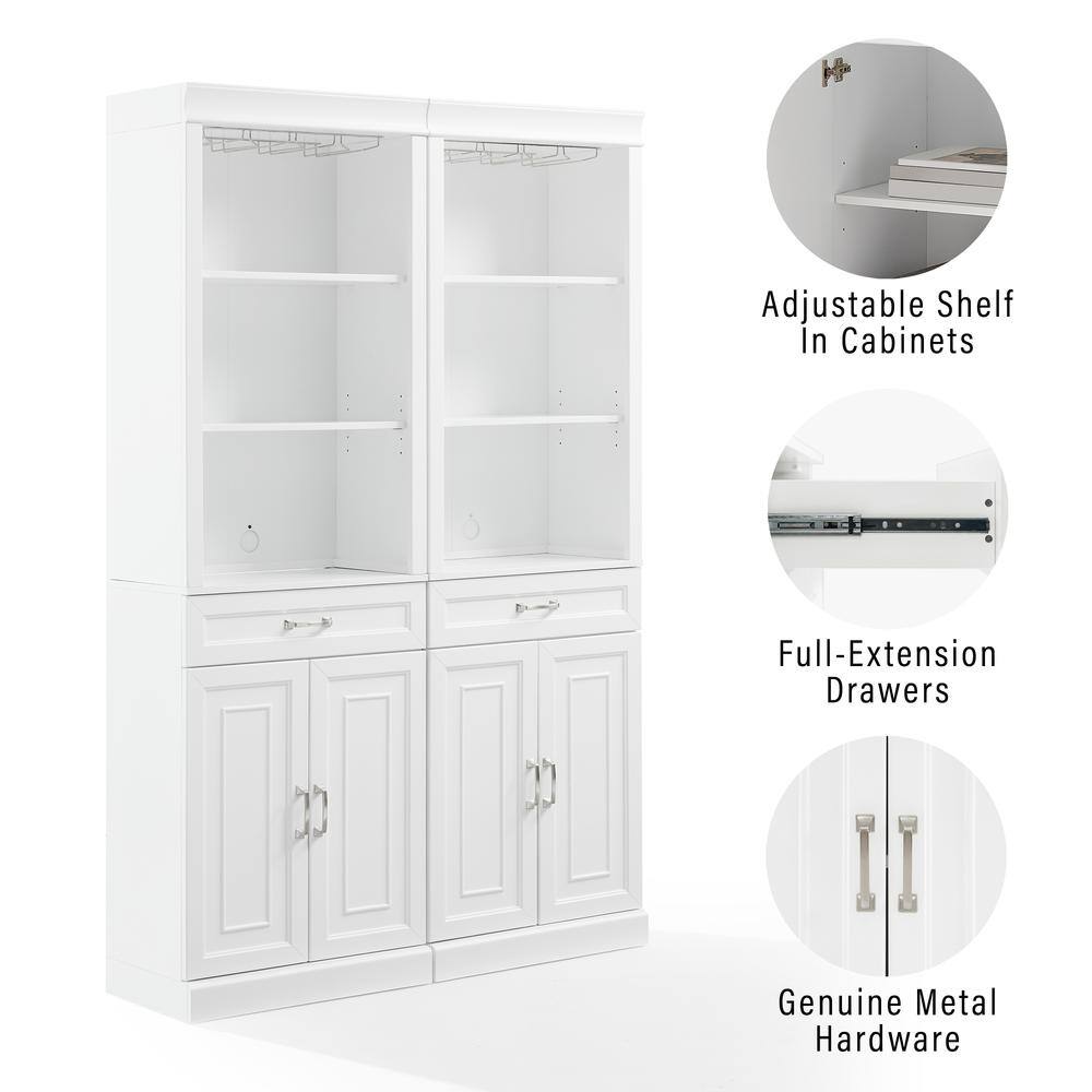 Adjustable Shelf In Cabinets  
Full-Extension Drawers  
Genuine Metal Hardware