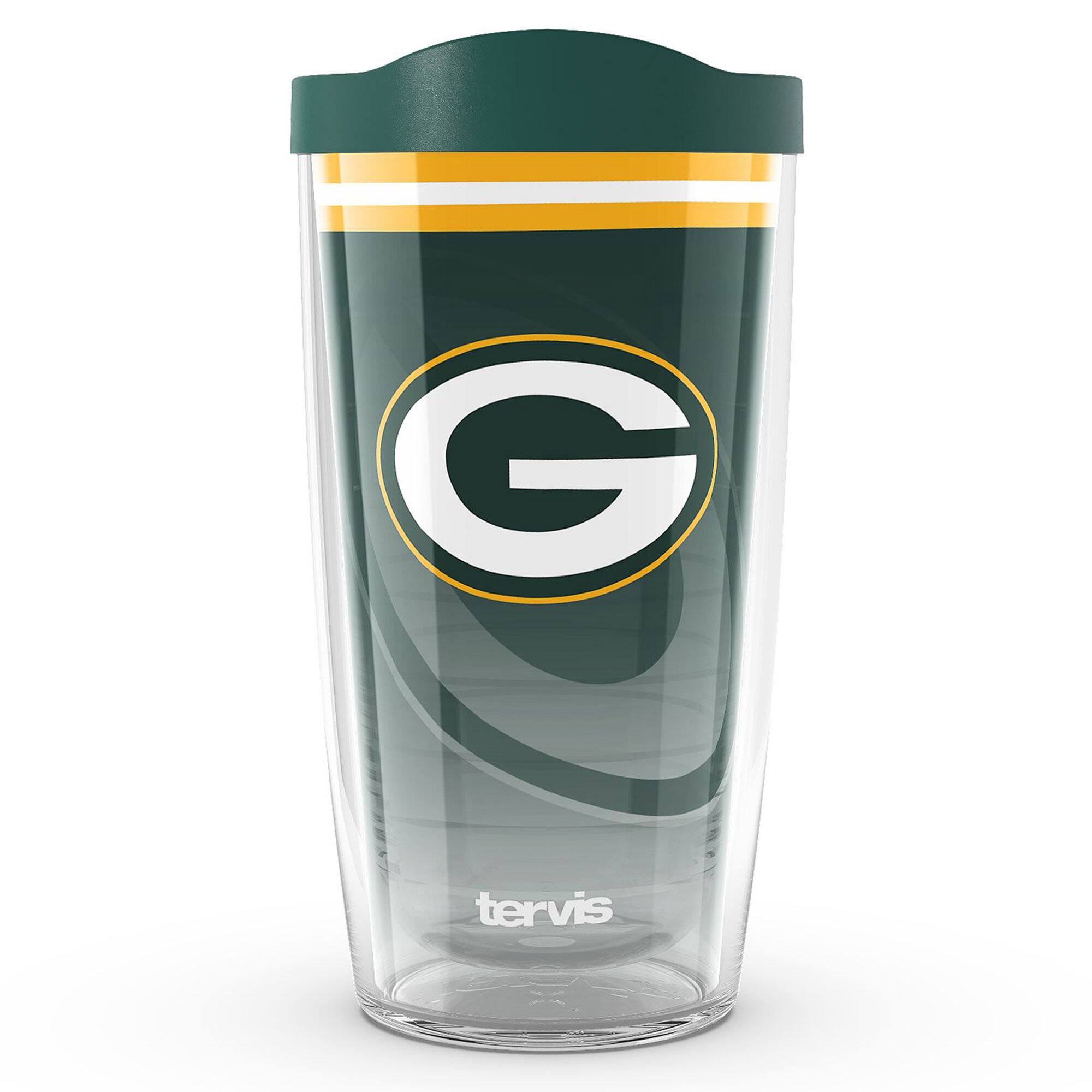 Front. Tervis - Green Bay Packers 16oz. Forever Fan Classic Tumbler - Multicolor.