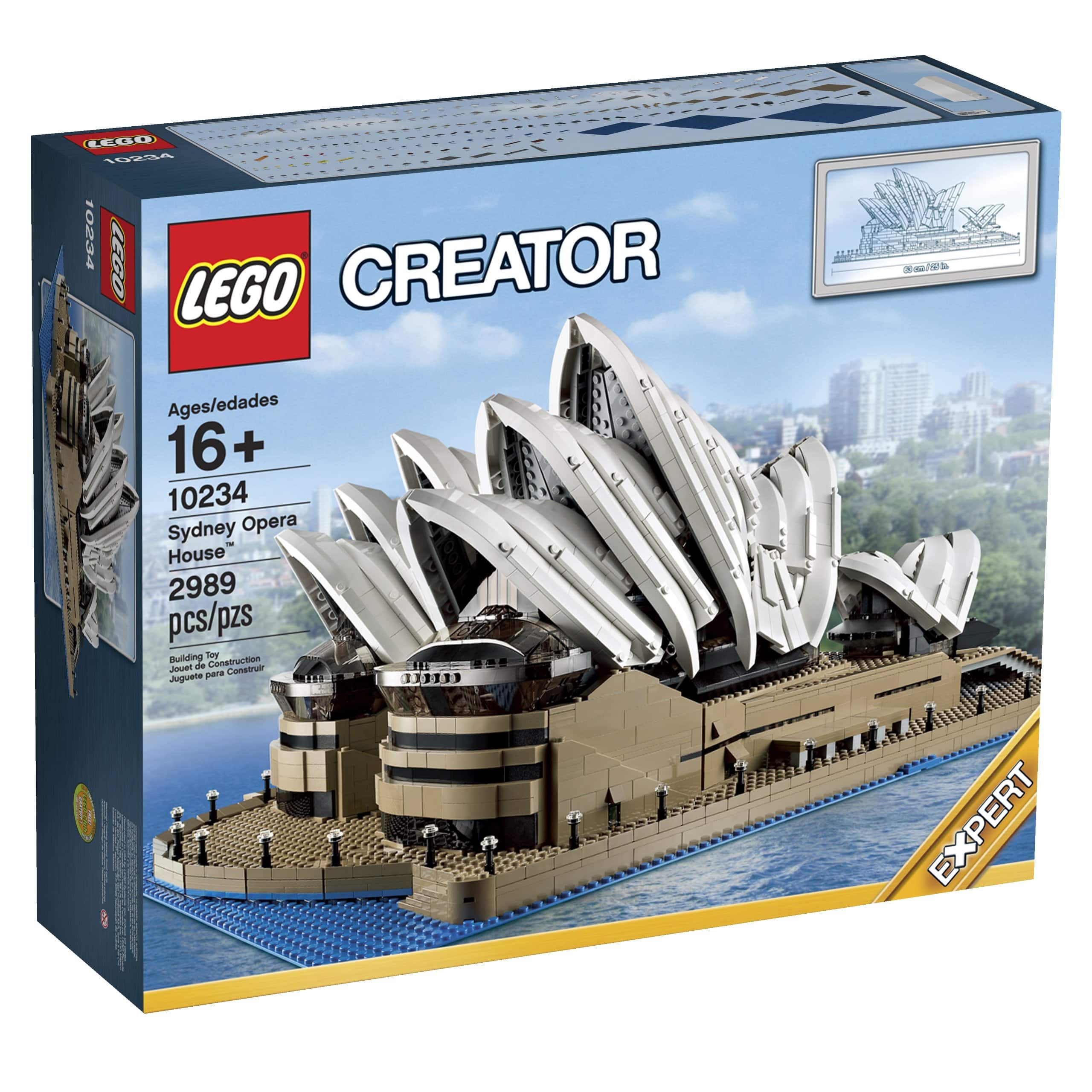 LEGO - Creator Expert Sydney Opera House 10234 Building Kit (2989 Pieces)